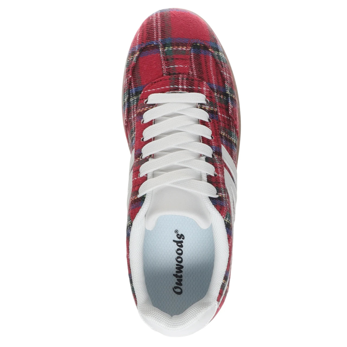 Giana Outwoods Sneaker- Red Tartan