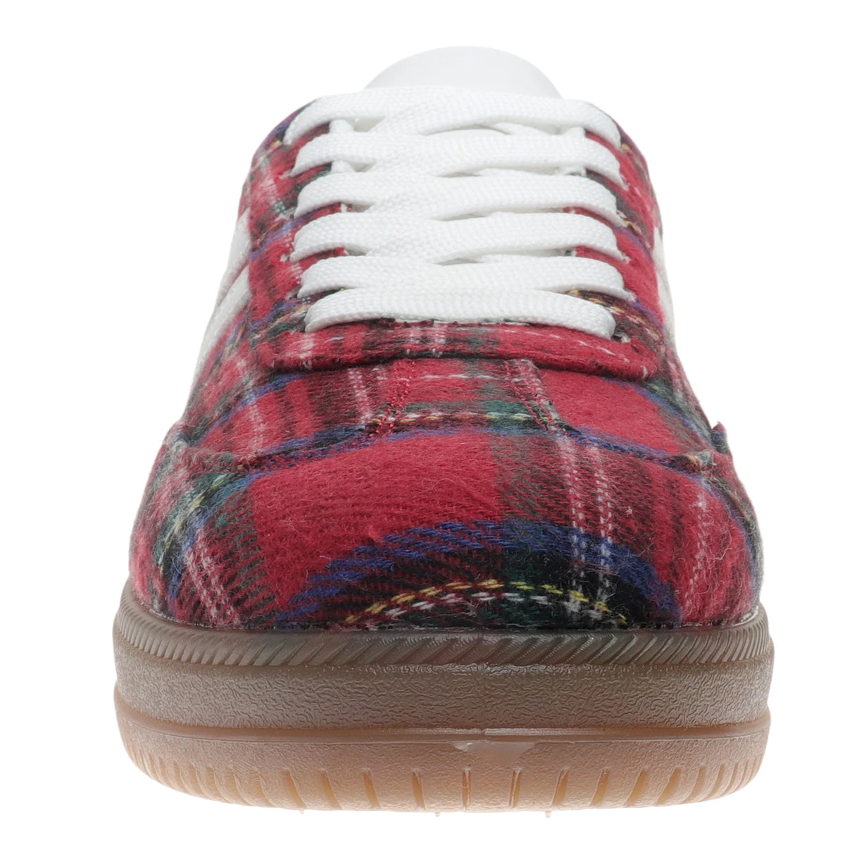 Giana Outwoods Sneaker- Red Tartan