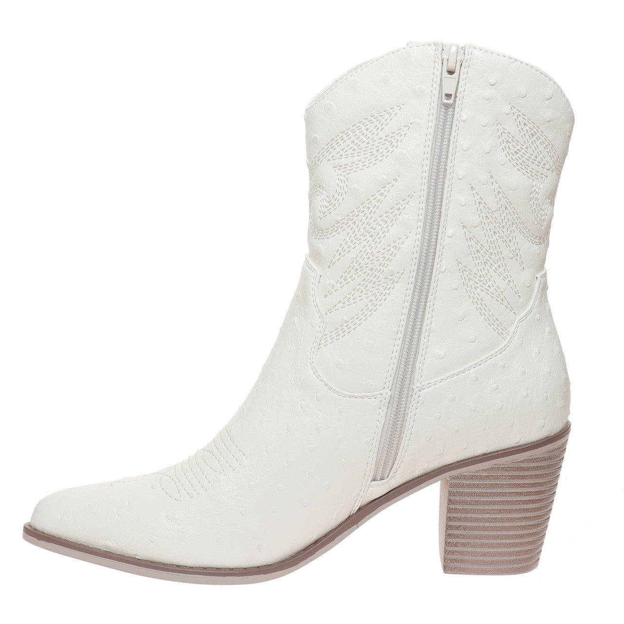 Kaycee Ostrich-Style Boot