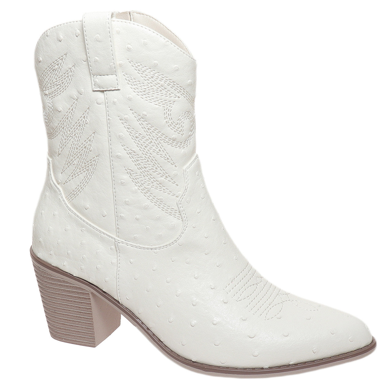 Kaycee Ostrich-Style Boot