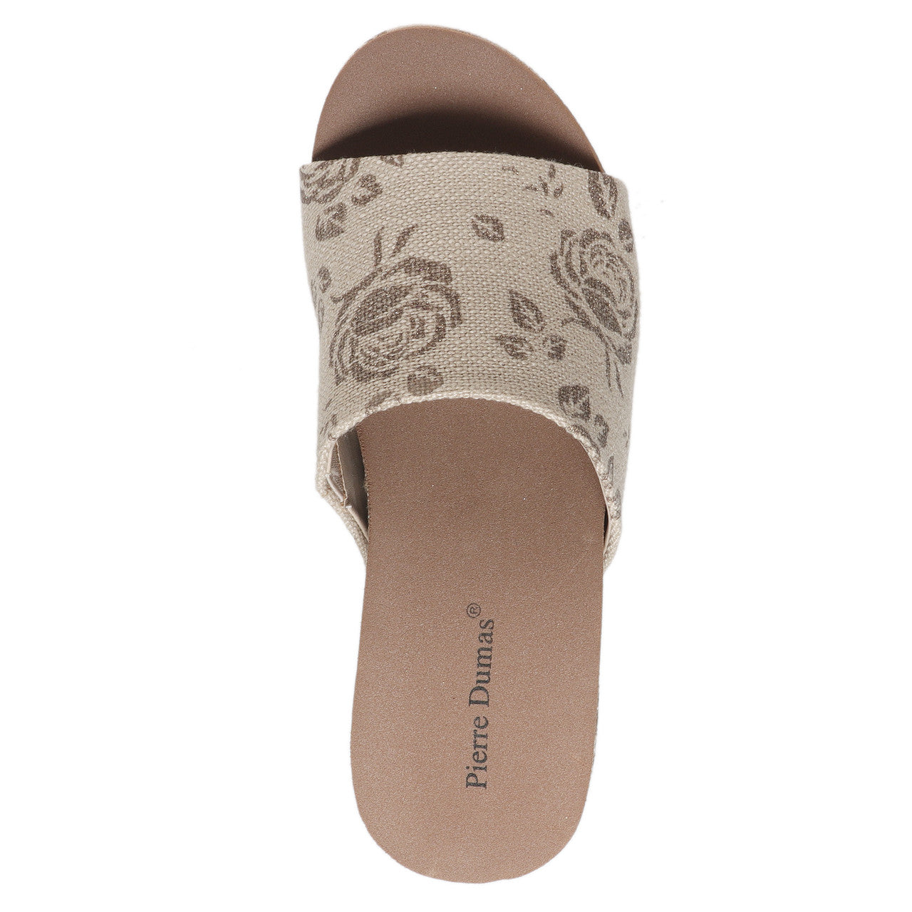 Pierre Dumas Vivian Wedge- Gold Floral Combo