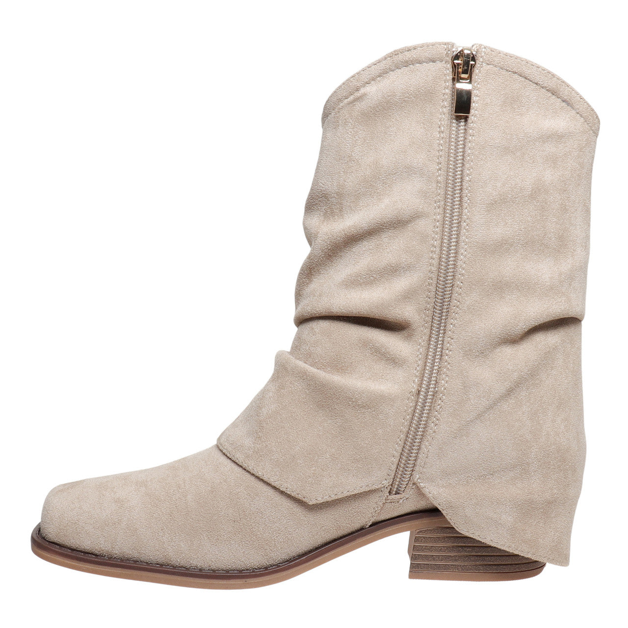 Pierre Dumas Sand Suede Jett Boots
