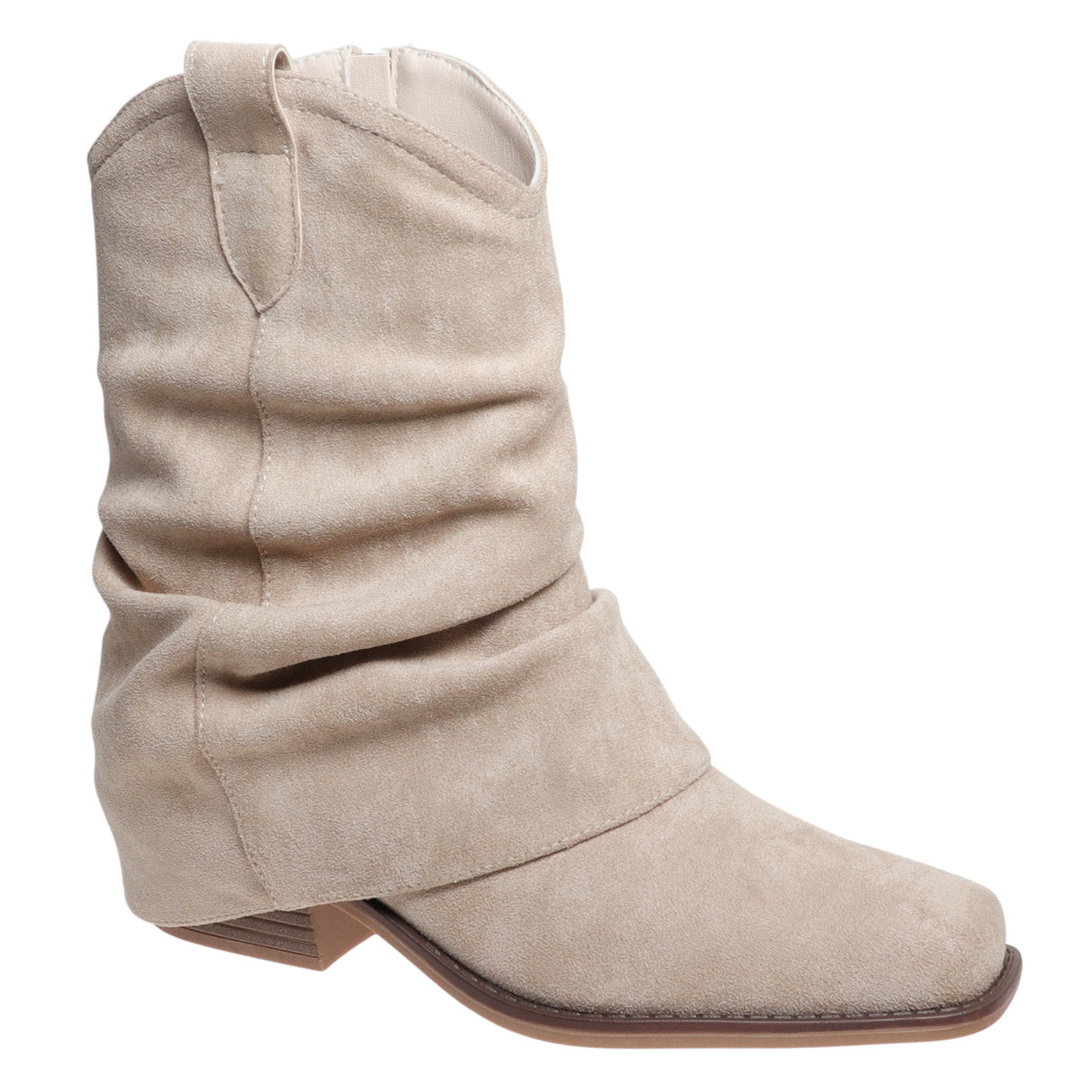 Pierre Dumas Sand Suede Jett Boots