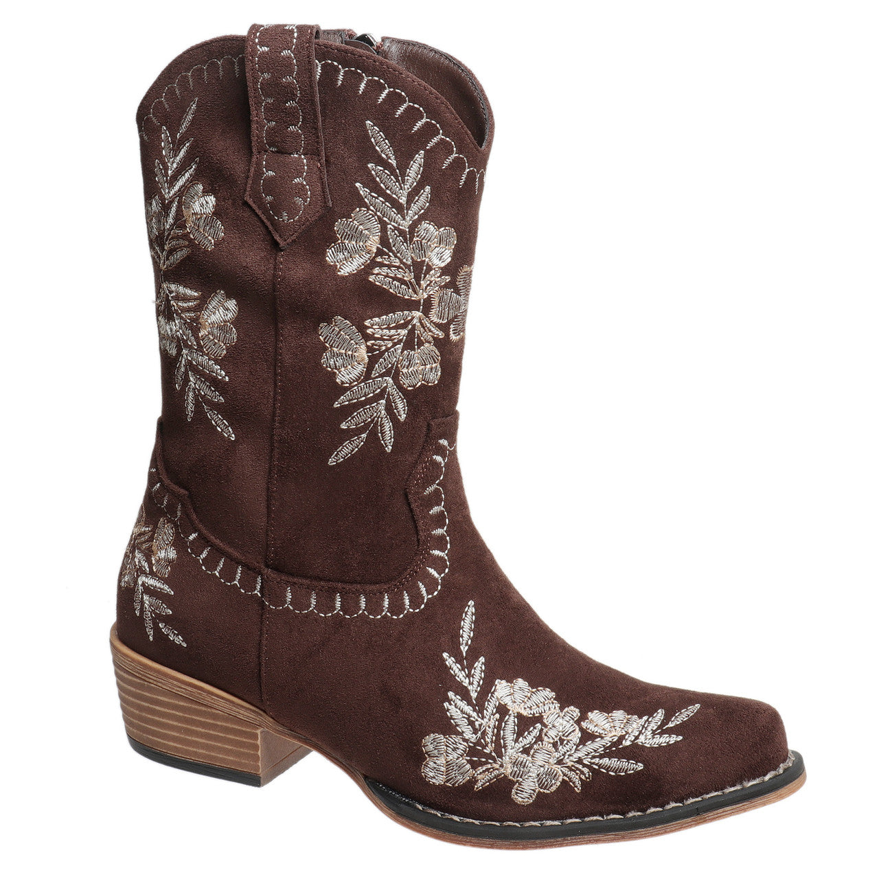 Pierre Dumas Brown Suede Kaylee Boot
