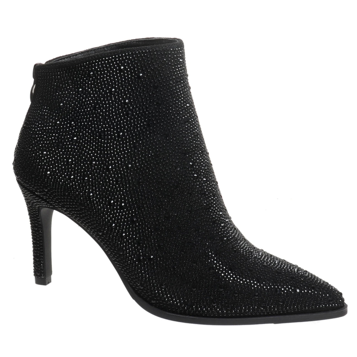 Pierre Dumas Thea Rhinestone Heeled Bootie