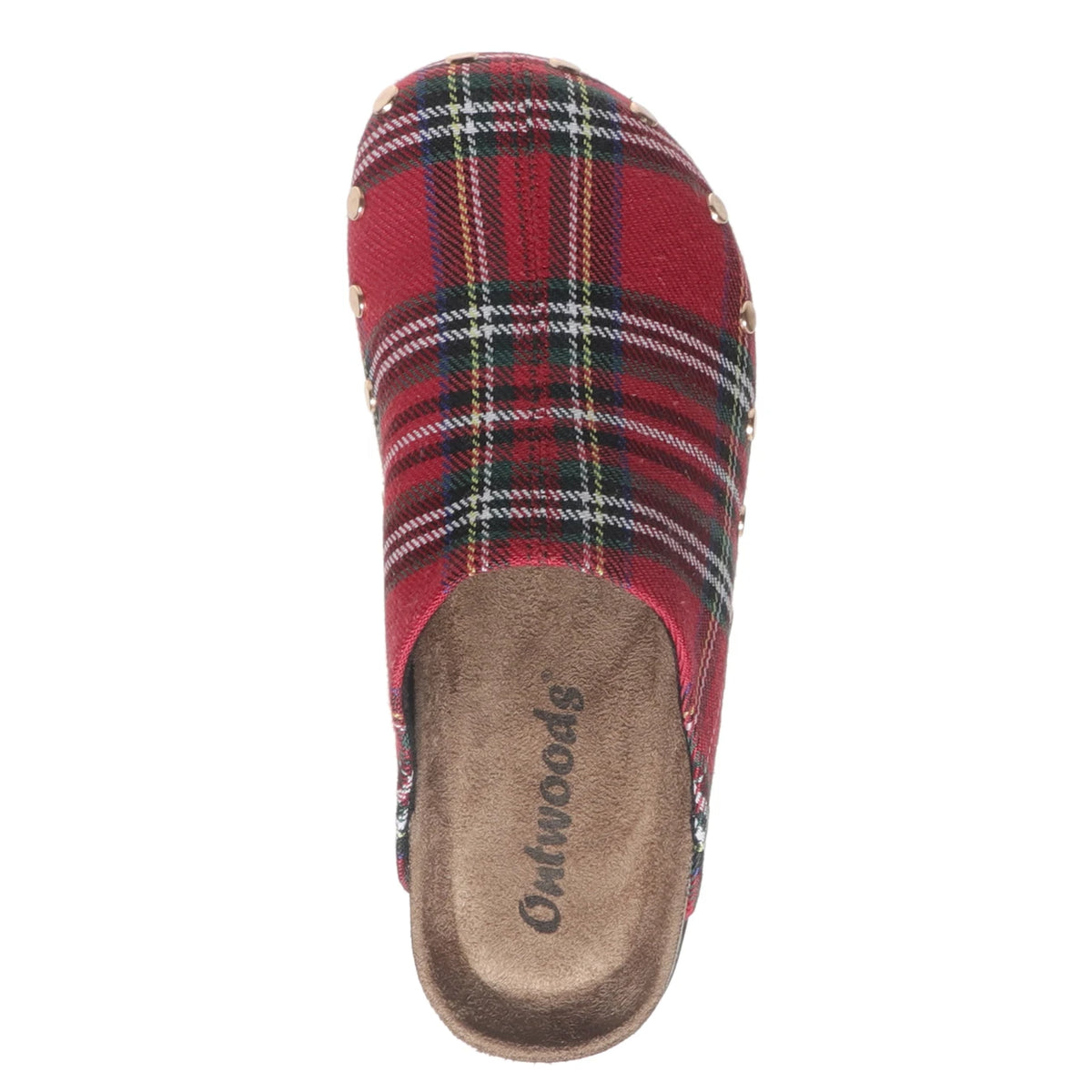 Brady Outwoods Mule Shoe- Red Tartan