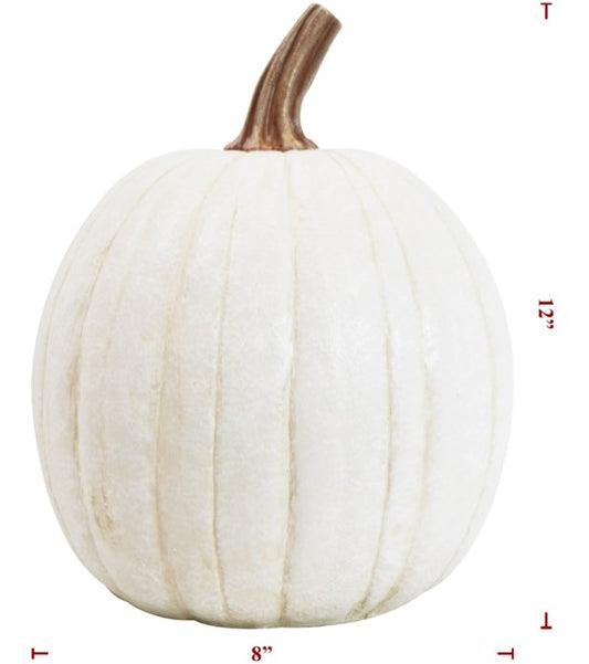 11" Poly Fall Pumpkin