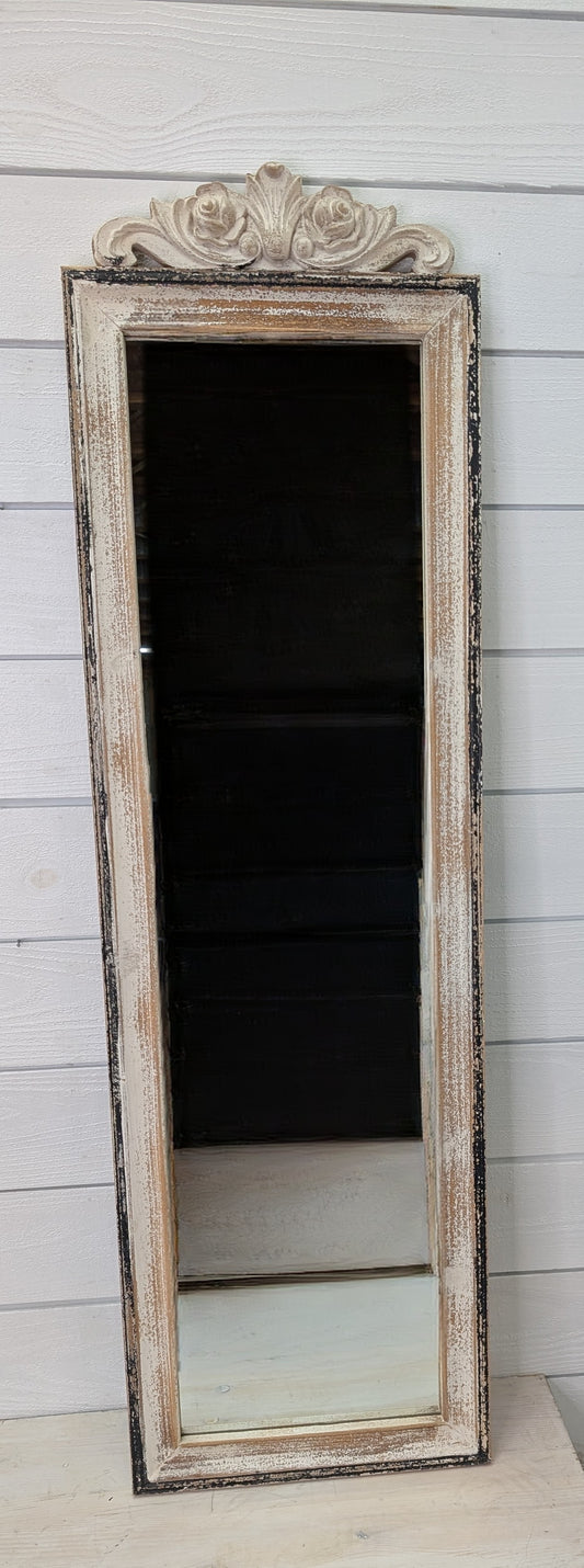 Full Wood Trim Mirror