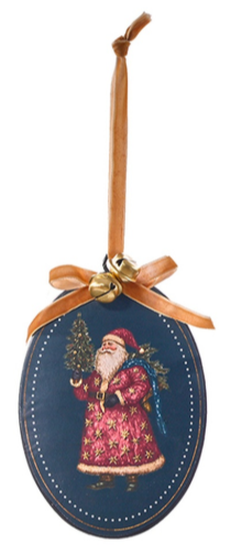 Oval Ornaments With Bells