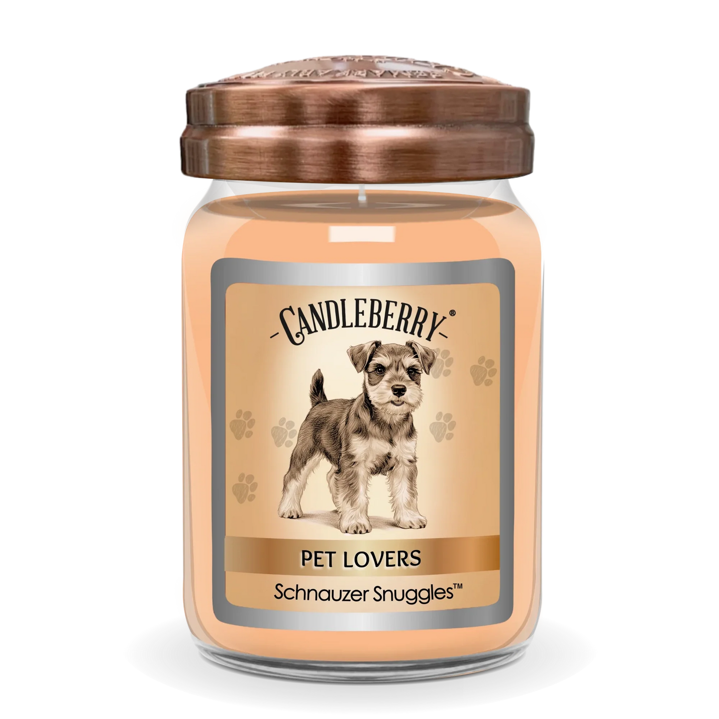The Candleberry Company Dog Lovers Large Jar Candle