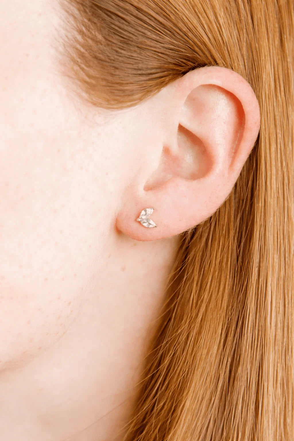 Screwback Stud Earrings - Nova Silver