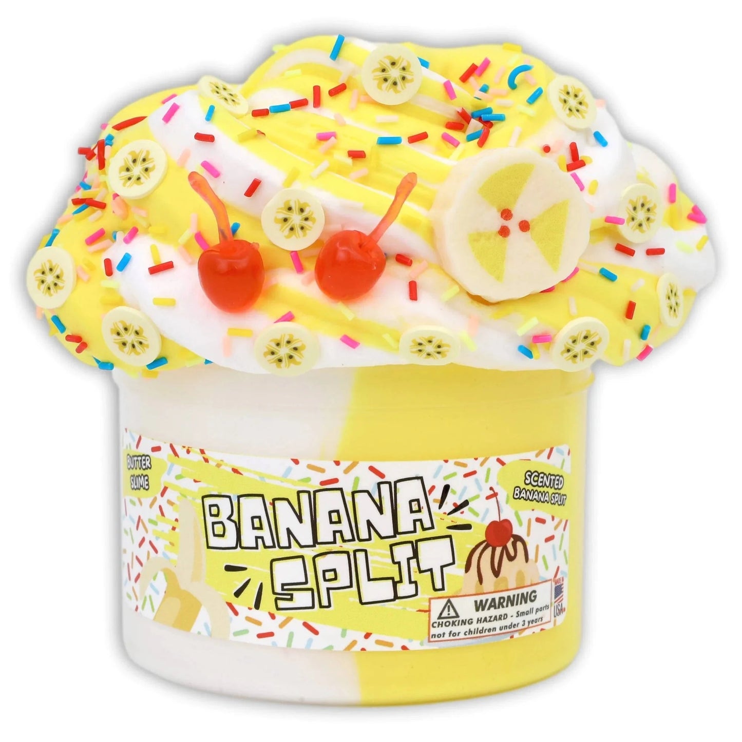 Dope Slime Banana Split Slime