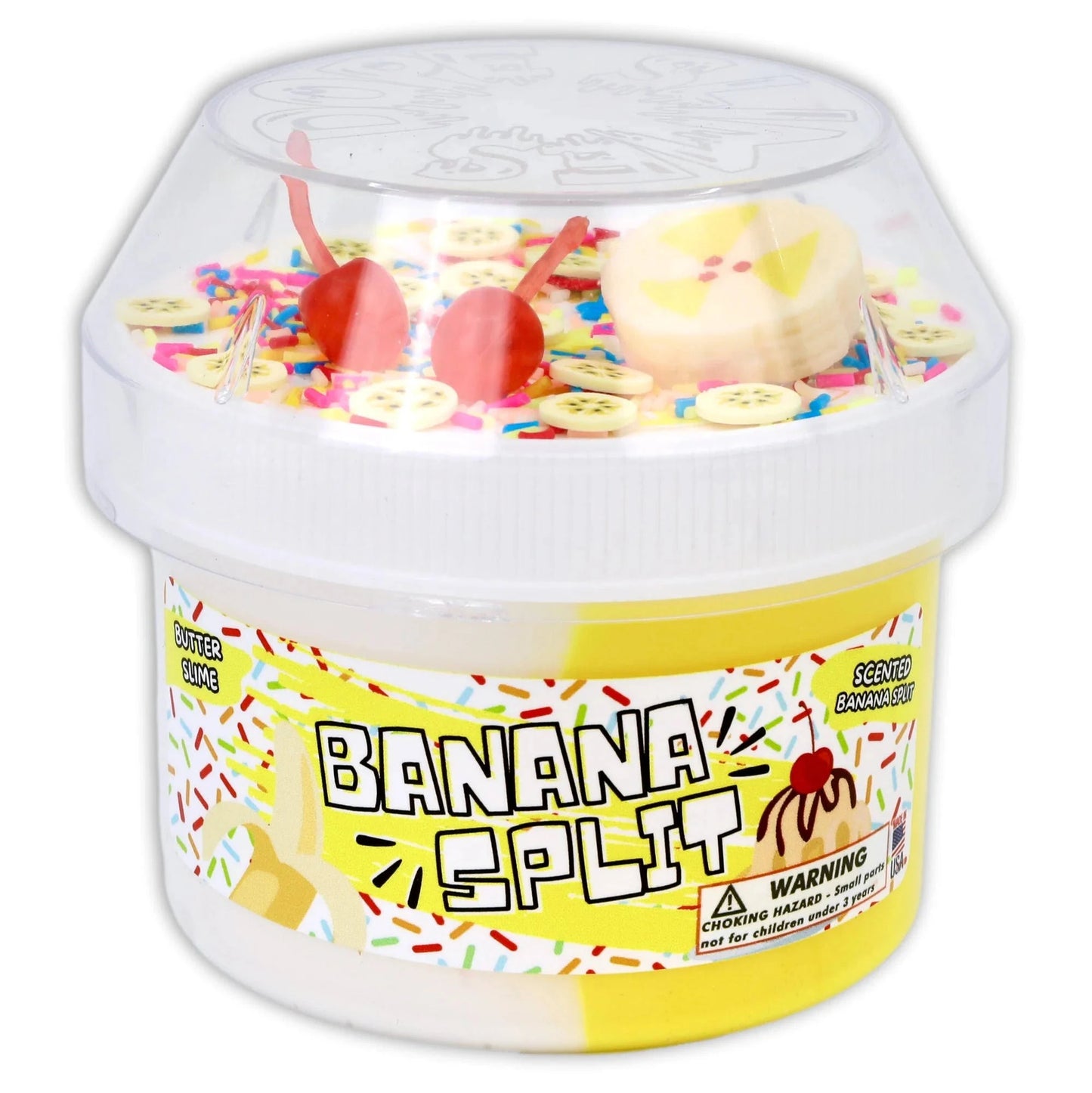 Dope Slime Banana Split Slime
