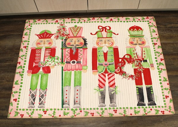Bamboo Nutcracker Quartet Mat