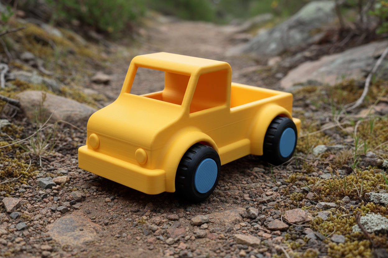 3D Printed Toy Pickup Truck