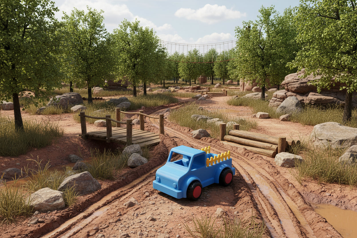 3D Printed Toy Pickup Truck