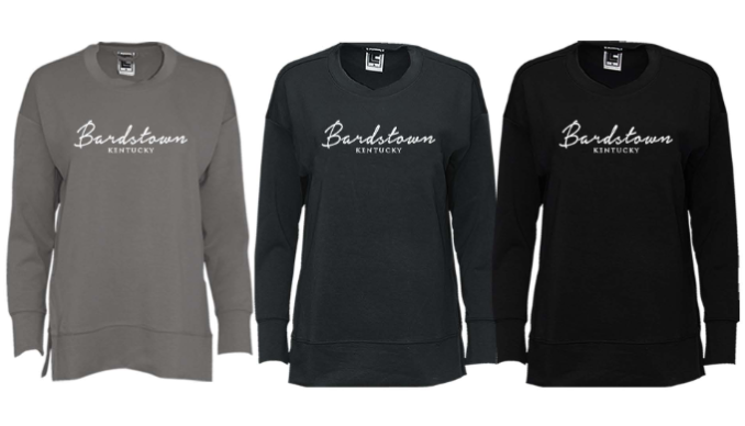 Liquid Energy Modal Spandex High Low Crewneck- Bardstown