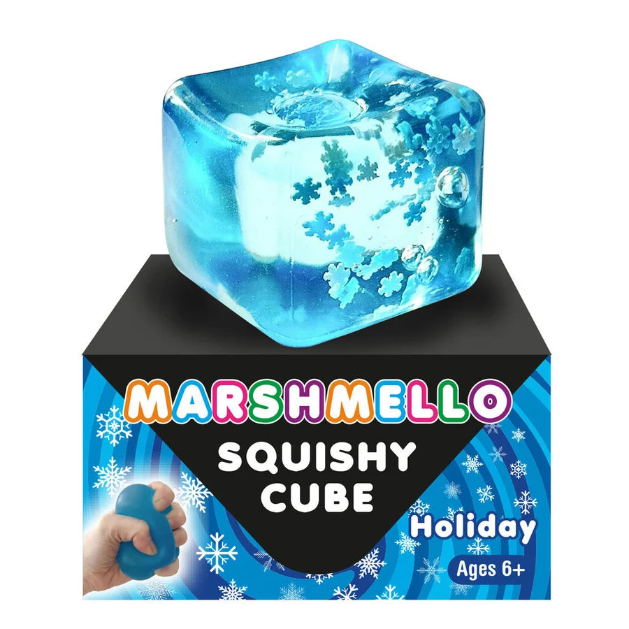 Zorbitz Marshmello Squishy Snowflake Cube